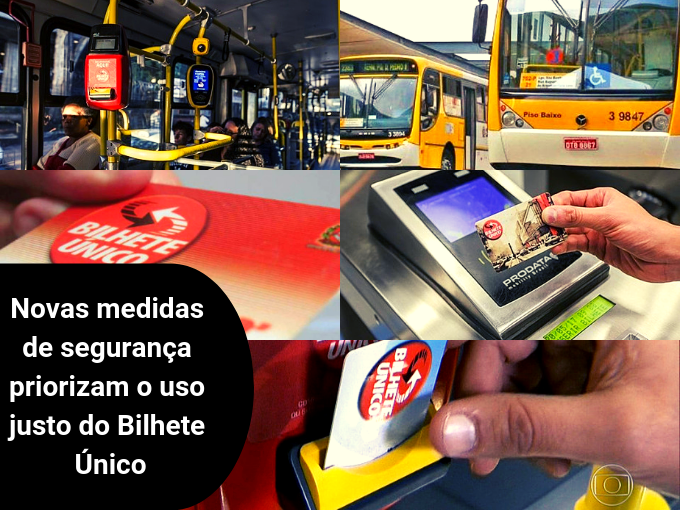 Bilhete Único toma medidas de proteção contra fraudes Novas medidas para proteger a fraude do Bilhete Único