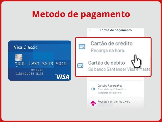 metodo de pagamento