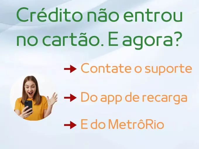 Crédito não entrou no cartão. E agora?