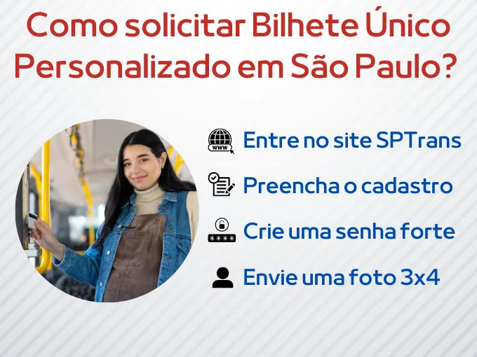 Como solicitar Bilhete Único Personalizado em São Paulo? 